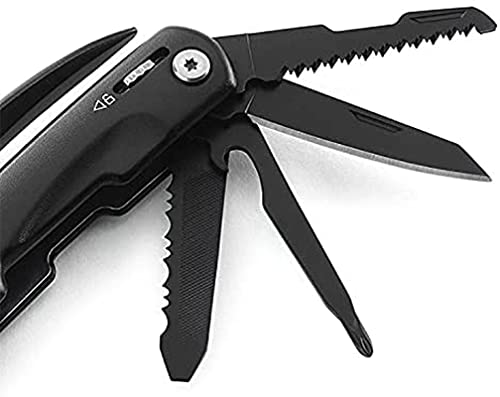 NB Hammer Multitool Camping Accessories with Multitool Card Tool 12 in 1 Cool Gadget Stocking Stuffer for Men Fathers Valentines Day Gifts