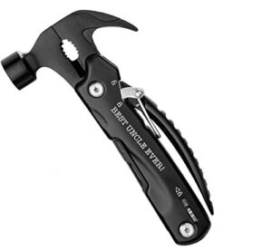 uncle gifts christmas gifts for uncle from niece nephew gift – uncle gifts laser engraved hammer knife multitool gifts from niece to uncle – best uncle ever!