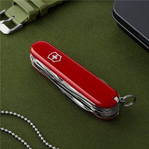 Victorinox Swiss Army Huntsman Pocket Knife, Red