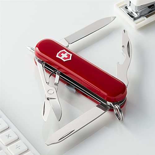 Victorinox Swiss Army Midnite Manager Pocket Knife, Red,58mm