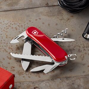 Victorinox Swiss Army Multi-Tool, Evolution S13 Pocket Knife, Red ,85mm