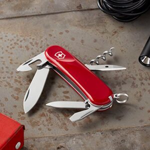 Victorinox Swiss Army Multi-Tool, Evolution 10 Pocket Knife, Red