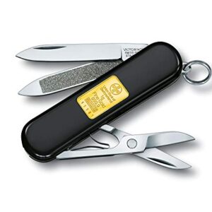 Victorinox Swiss Army Classic SD Pocket Knife, Gold Ingot, 58mm