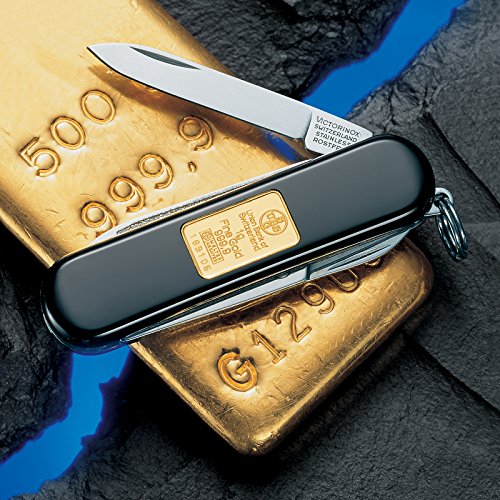 Victorinox Swiss Army Classic SD Pocket Knife, Gold Ingot, 58mm