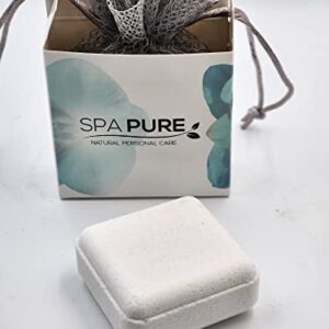 Essential Oil Shower Steamers XL with mesh Shower Steamer Bag and Glossy Laminate Box. (Wake Up)