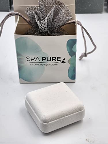 Essential Oil Shower Steamers XL with mesh Shower Steamer Bag and Glossy Laminate Box. (Wake Up)