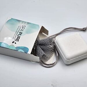 Essential Oil Shower Steamers XL with mesh Shower Steamer Bag and Glossy Laminate Box. (Wake Up)