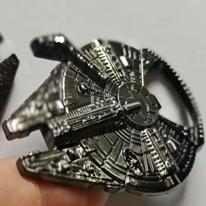 Drema Star Wars Millenium Falcon Metal Bottle Opener, fun and stylish Bottle Opener (Gun Color ), 2.4*1.7in