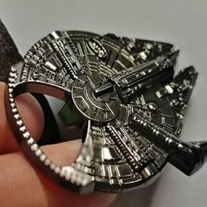 Drema Star Wars Millenium Falcon Metal Bottle Opener, fun and stylish Bottle Opener (Gun Color ), 2.4*1.7in