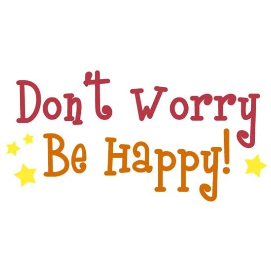 CafePress Don't Worry Be Happy Mug Ceramic Coffee Mug, Tea Cup 11 oz