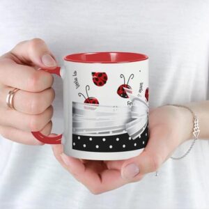 CafePress Little Ladybugs Mug Ceramic Coffee Mug, Tea Cup 11 oz