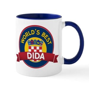 cafepress world’s best dida mug ceramic coffee mug, tea cup 11 oz