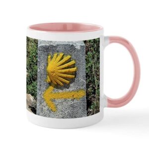 cafepress el camino de santiago de compostela, spain, s mugs ceramic coffee mug, tea cup 11 oz