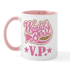 cafepress vp vice president gift mug ceramic coffee mug, tea cup 11 oz