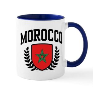 cafepress morocco mug ceramic coffee mug, tea cup 11 oz