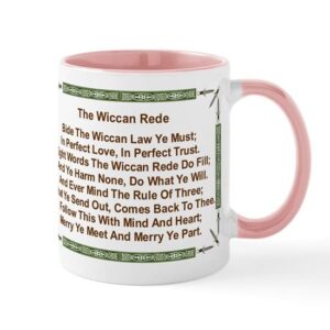 cafepress balanced wiccan rede mug ceramic coffee mug, tea cup 11 oz