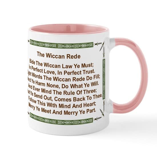 CafePress Balanced Wiccan Rede Mug Ceramic Coffee Mug, Tea Cup 11 oz