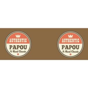 CafePress Vintage Papou Design Gift Mugs Ceramic Coffee Mug, Tea Cup 11 oz