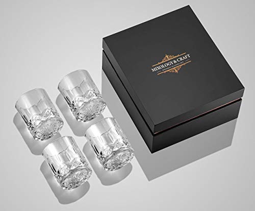 Whiskey Stone Bullets and Whiskey Glasses set of 4