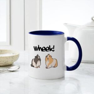 CafePress Wheek Guinea Pigs Mugs Ceramic Coffee Mug, Tea Cup 11 oz