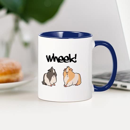 CafePress Wheek Guinea Pigs Mugs Ceramic Coffee Mug, Tea Cup 11 oz