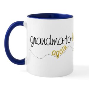 cafepress grandma to bee again mug ceramic coffee mug, tea cup 11 oz