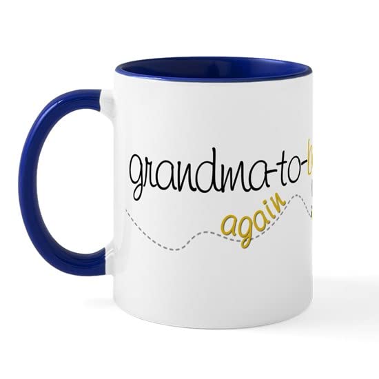 CafePress Grandma To Bee Again Mug Ceramic Coffee Mug, Tea Cup 11 oz