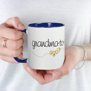 CafePress Grandma To Bee Again Mug Ceramic Coffee Mug, Tea Cup 11 oz