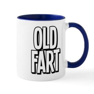 cafepress old fart mugs ceramic coffee mug, tea cup 11 oz