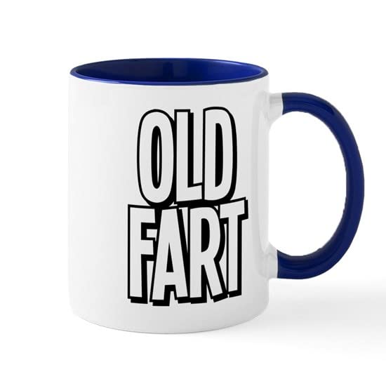 CafePress Old Fart Mugs Ceramic Coffee Mug, Tea Cup 11 oz