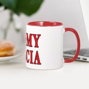 CafePress I Heart My Babcia Mug Ceramic Coffee Mug, Tea Cup 11 oz