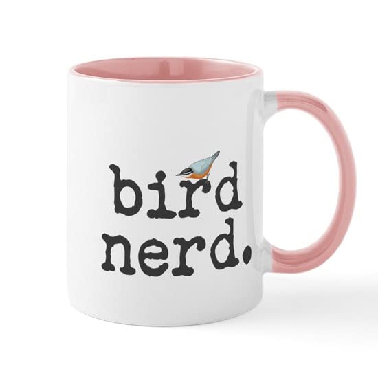 CafePress Bird Nerd. Mug Ceramic Coffee Mug, Tea Cup 11 oz