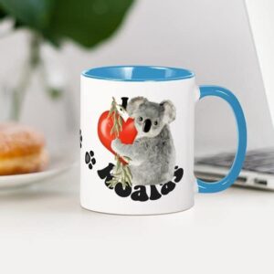 CafePress I Love Koalas Mug Ceramic Coffee Mug, Tea Cup 11 oz