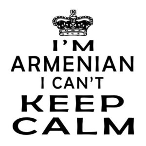 CafePress I Am Armenian I Can Not Keep Calm Mug Ceramic Coffee Mug, Tea Cup 11 oz