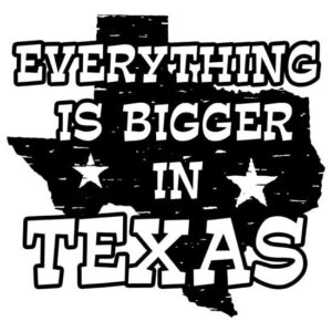 CafePress Everything Is Bigger In Texas Mug Ceramic Coffee Mug, Tea Cup 11 oz