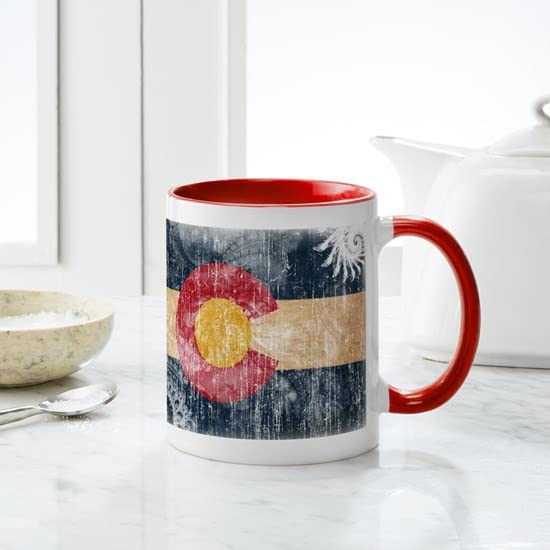 CafePress Colorado Flag Mug Ceramic Coffee Mug, Tea Cup 11 oz