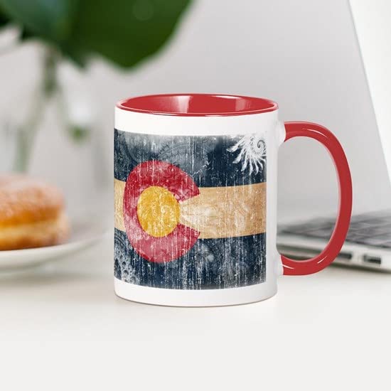 CafePress Colorado Flag Mug Ceramic Coffee Mug, Tea Cup 11 oz