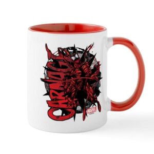 cafepress carnage mug ceramic coffee mug, tea cup 11 oz