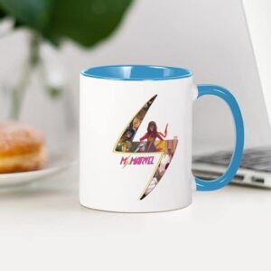 CafePress Ms. Marvel Symbol Collage Mug Ceramic Coffee Mug, Tea Cup 11 oz