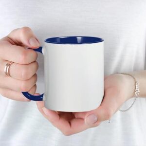 CafePress Quilting Happy Place Mug Ceramic Coffee Mug, Tea Cup 11 oz