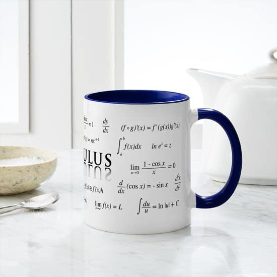 CafePress Calculus Equations Mugs Ceramic Coffee Mug, Tea Cup 11 oz