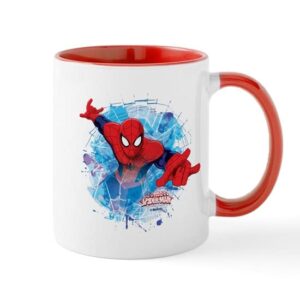 cafepress spiderman web mug ceramic coffee mug, tea cup 11 oz