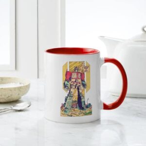 CafePress Optimus Prime Mugs Ceramic Coffee Mug, Tea Cup 11 oz