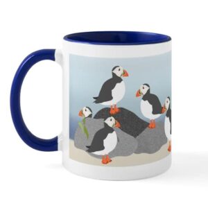 CafePress Puffin 11 Oz Ceramic Mug Mugs Ceramic Coffee Mug, Tea Cup 11 oz