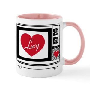 cafepress i love lucy tv ceramic coffee mug, tea cup 11 oz