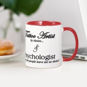 CafePress Tattoo Artist Mug Ceramic Coffee Mug, Tea Cup 11 oz