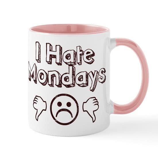 CafePress I Hate Mondays Mug Ceramic Coffee Mug, Tea Cup 11 oz