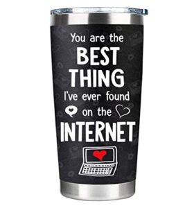 valentines day gifts for him, her – gifts for boyfriend husband – wife gifts – gift for girlfriend – romantic i love you gifts for him her – anniversary couple gifts for valentine – tumbler 20oz