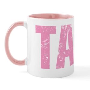cafepress pink_taco mug ceramic coffee mug, tea cup 11 oz