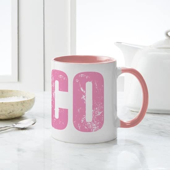 CafePress Pink_Taco Mug Ceramic Coffee Mug, Tea Cup 11 oz